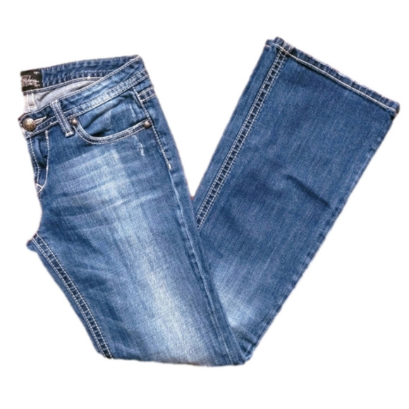 RE ROCK FOR EXPRESS bootcut jeans. Size 8/31inseam. EXCELLENT CONDITION! - Picture 2 of 9